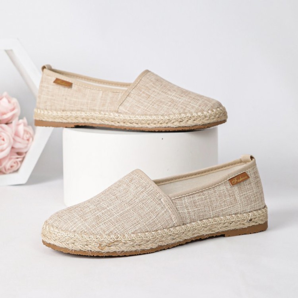2026 Sommer Bequeme Canvas Fla – Espadrille Slip On Bewertung und Preis