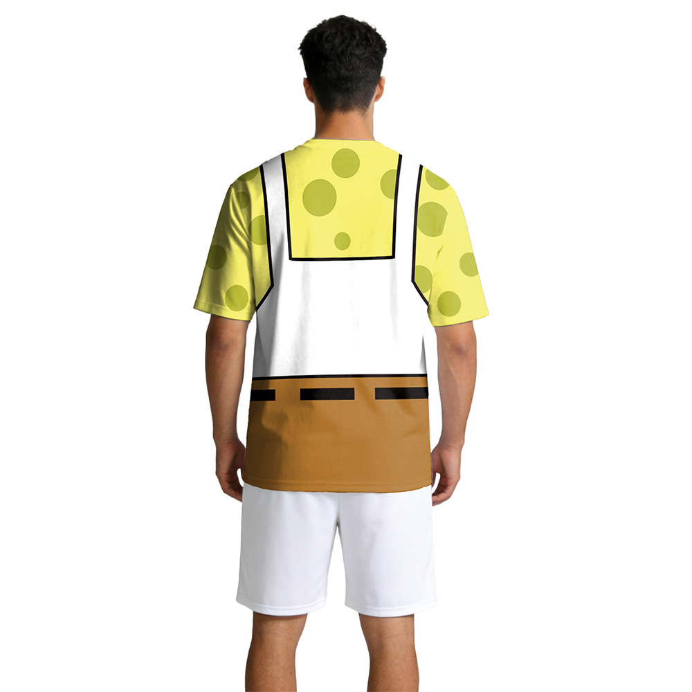 Sponge & Patrick Star Cosplay  – Tee Graphic Print Bewertung und Preis